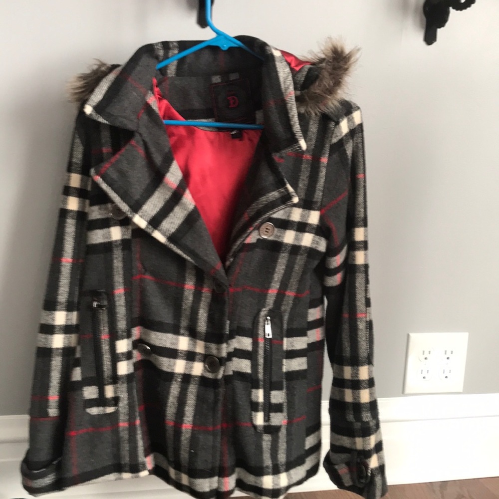 dollhouse plaid spring jacket